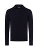 Finshley & Harding Strickpullover in marine - 0002