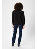 Kaffe Langarm-Bluse KAenya Regular fit in Black Deep