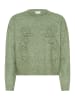 Kaffe Strickpullover KAmelania Baggy fit in Sea Spray Melange