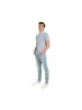 TOM TAILOR Denim Jeans in used bleached blue denim
