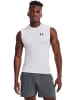 Under Armour T-Shirt "HeatGear Armour Ärmelloses Shirt" in Weiß