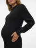 mama licious Strickkleid in Black