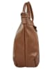 Samantha Look Handtasche echt Leder in cognac
