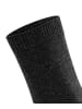 Falke Cosy Wool Socke in Anthra.mel