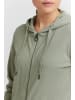 Oxmo Kapuzensweatjacke OXLova in Grün