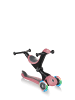 GLOBBER GO-UP DELUXE LIGHTS in rosa, mit Leuchtrollen