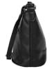 Cluty Umhängetasche echt Leder in schwarz