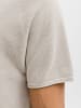 Jack & Jones Gestricktes T-Shirt in Oatmeal