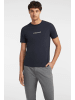 Guess Blau Bio Baumwolle Herren T-Shirt