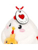 LEGAMI Legami Plüsch-Schlüsselanhänger - SUPER SOFT! - TINY - HEN