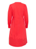 CULTURE Kleid CUantoinett Feminine in Fiery Red