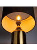 Butlers Tischleuchte FRONT ROW in Schwarz-Gold