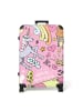 NoBoringSuitCases Suitcase, Koffer, Reisekoffer Wunderland rosa