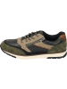 rieker Schnürschuhe in khaki/schwarz/schwarz/pfeffer