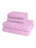 Ross 2 X Handtuch 2 X Duschtuch im Set Cashmere feeling in Mauve