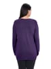 Ulla Popken Pullover in tiefes violett