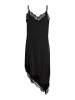 JJXX Satinkleid Spitze Trägerkleid Jxvima in black