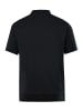 Men Plus Poloshirt in schwarz