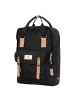 Doughnut Macaroon Large Jungle - Rucksack 15" in schwarz