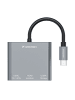 Wozinsky WHCH-01 USB C Hub 100W HDMI 4K Grau