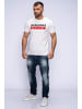 Jack & Jones T-Shirt Print - ELEMENTS TEE SS CREW NECK in Cloud Dancer