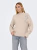 ONLY Strickpullover in Pumice Stone