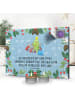 Mr. & Mrs. Panda Adventskalender Weihnachten Smörle mit Spruch in Eisblau