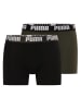Puma Pants im 2er-Pack in oliv schwarz