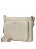 Mandarina Duck Mellow Leather - Umhängetasche 23 cm (nero) in almond