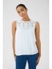 Kaffe Ärmellose Bluse KAciara Regular fit in Chalk