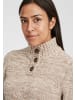 Oxmo Strickpullover OXPhilicita in Beige