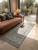 KADIMA DESIGN Teppich Outdoor Orientalisch pflegeleicht Balkon Terrasse Outdoor Garten in Grau
