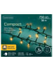 LUMINEO Lichterkette COMPACT 750 LED 16 m, grünes Kabel in klassisch warm