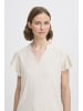 b. young Bluse kurzarm BYFILINEN Regular fit in Nature Linen