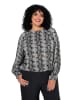 Ulla Popken Bluse in silver melange