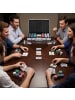 relaxdays Pokerkoffer in Silber