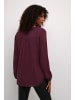 Kaffe Langarm-Bluse Amber Regular fit in Dark Jewel