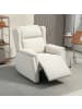 HOMCOM Fernsehsessel mit Liegefunktion-94L x 80B x 101H cm-Beige