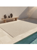KADIMA DESIGN Teppich In-/Outdoor Flach Unifarben Polypropylen Balkon in Beige