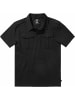 Brandit Polo "Jon Poloshirt Short Sleeve" in Schwarz