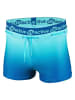 BECO the world of aquasports Square Leg Badeshorts BEactive Swimwear Trunks in hellblau-dunkelblau