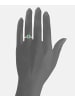 Diamant L'éternel Ring aus 375 Gelbgold mit Diamant mit Smaragd