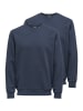 ONLY & SONS Sweatshirt Ceres in Dunkelblau