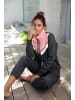 H.I.S Sweatjacke in anthrazit-rosa