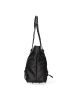 John Richmond Schultertasche in BLACK AND GOLD