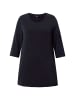 Ulla Popken Longshirt in schwarz