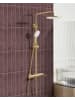 Beliani Wannenarmaturen PUYEHUE in Gold - (W) 24 x (H) 81 x (L) 30 cm