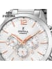 Festina Chronograph-Armbanduhr Festina Timeless Chronograph silber groß (ca. 43,5mm)