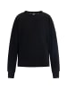 DreiMaster Vintage Oversize Sweatshirt in Schwarz