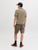 Jack & Jones Gestricktes Polo in Martini Olive